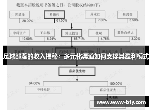 足球部落的收入揭秘:多元化渠道如何支撑其盈利模式 足球部落的收入揭秘:多元化渠道如何支撑其盈利模式